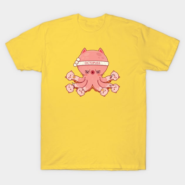 OctoPUSS T-Shirt by Sam Potter Design